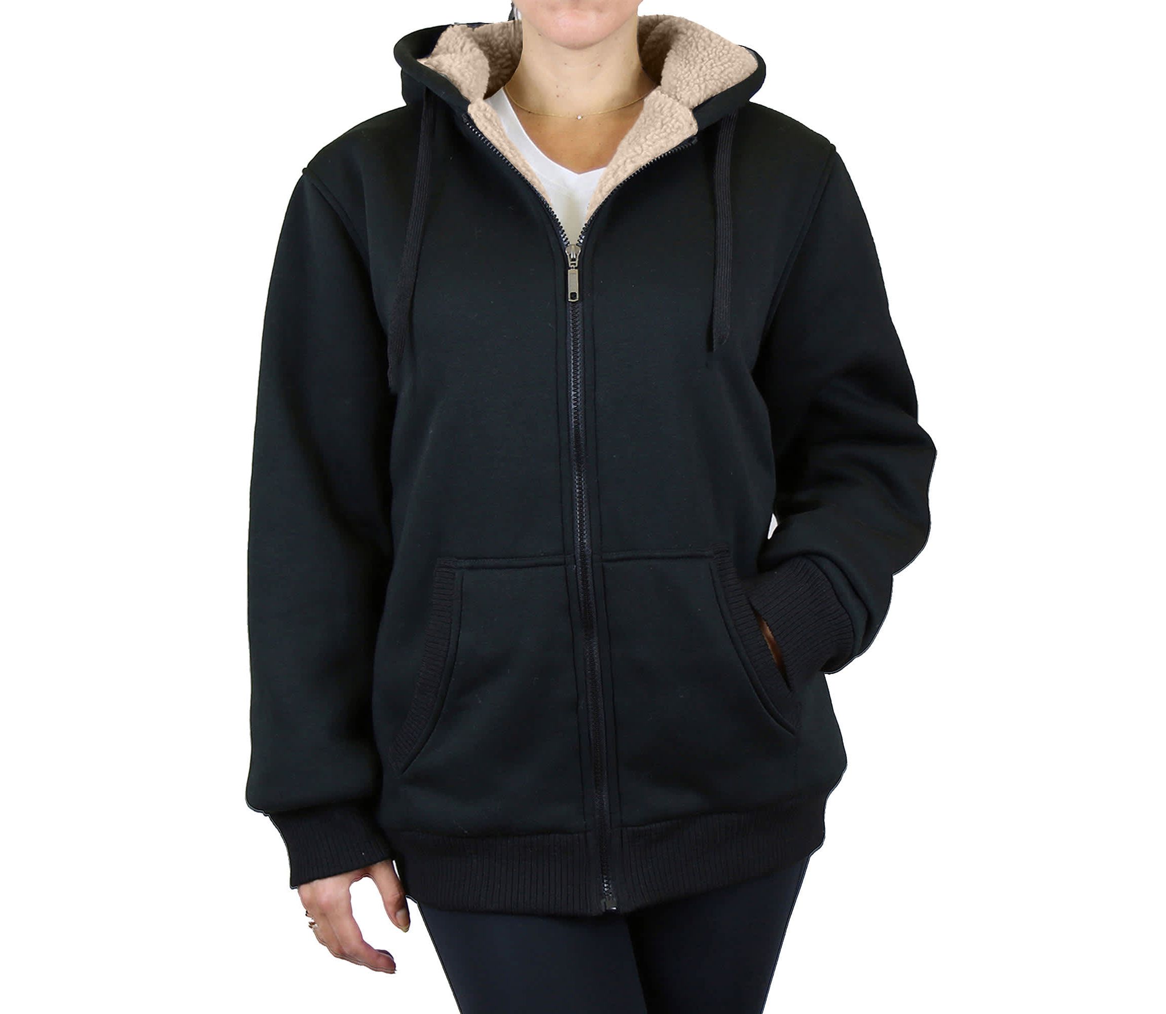 Womens Sherpa Hoodie