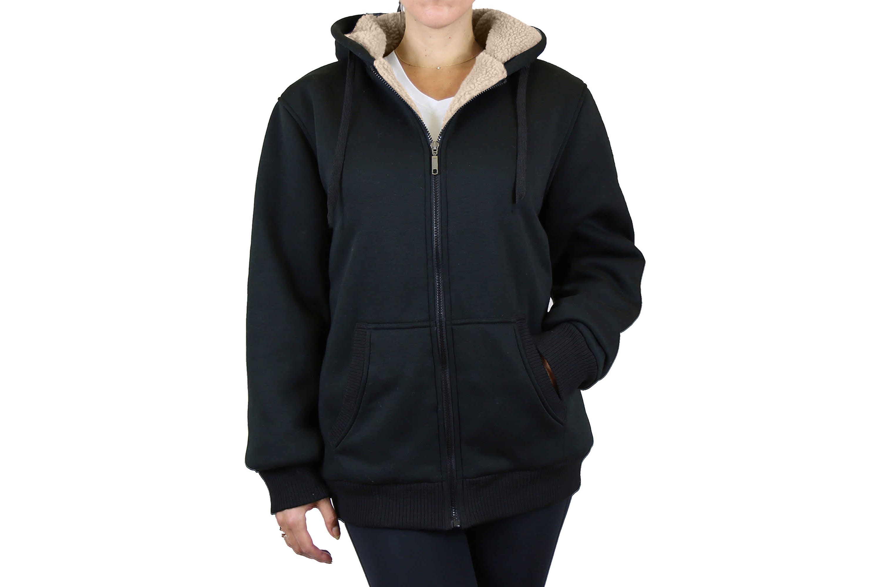Womens Sherpa Hoodie