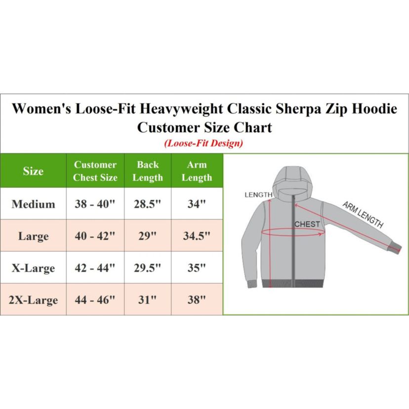 Womens Sherpa Hoodie