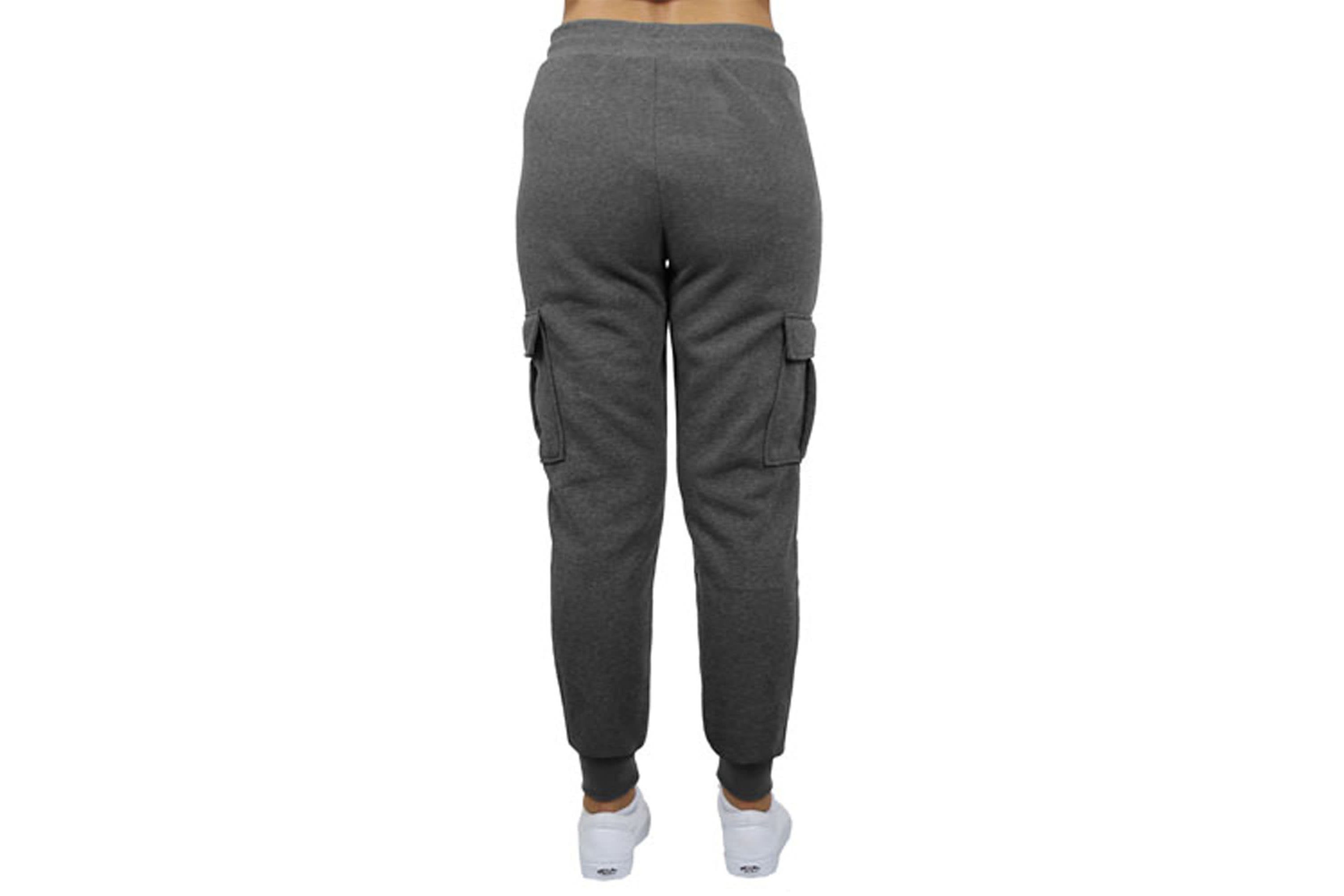 Heavyweight Loose Fit Fleece-Lined Cargo Jogger Pants