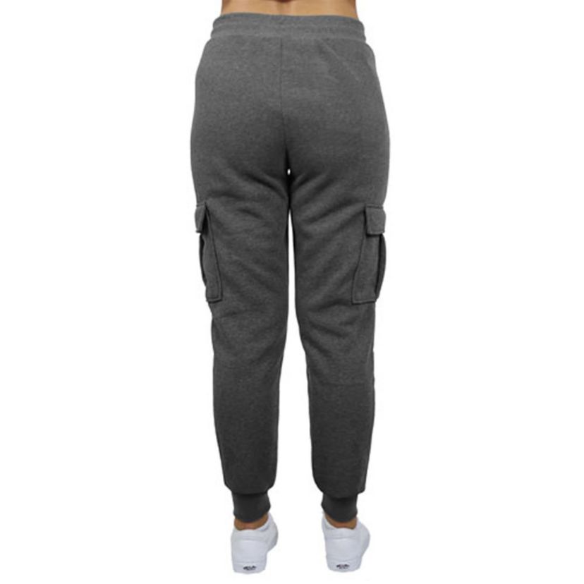 Heavyweight Loose Fit Fleece-Lined Cargo Jogger Pants