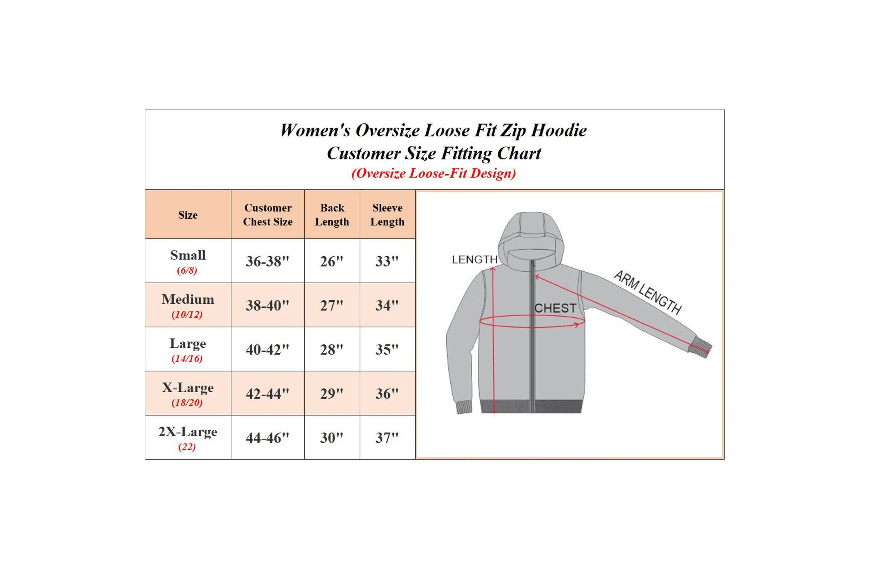 Womens Fleece-Lined Loose-Fit Full-Zip Sweater Hoodie