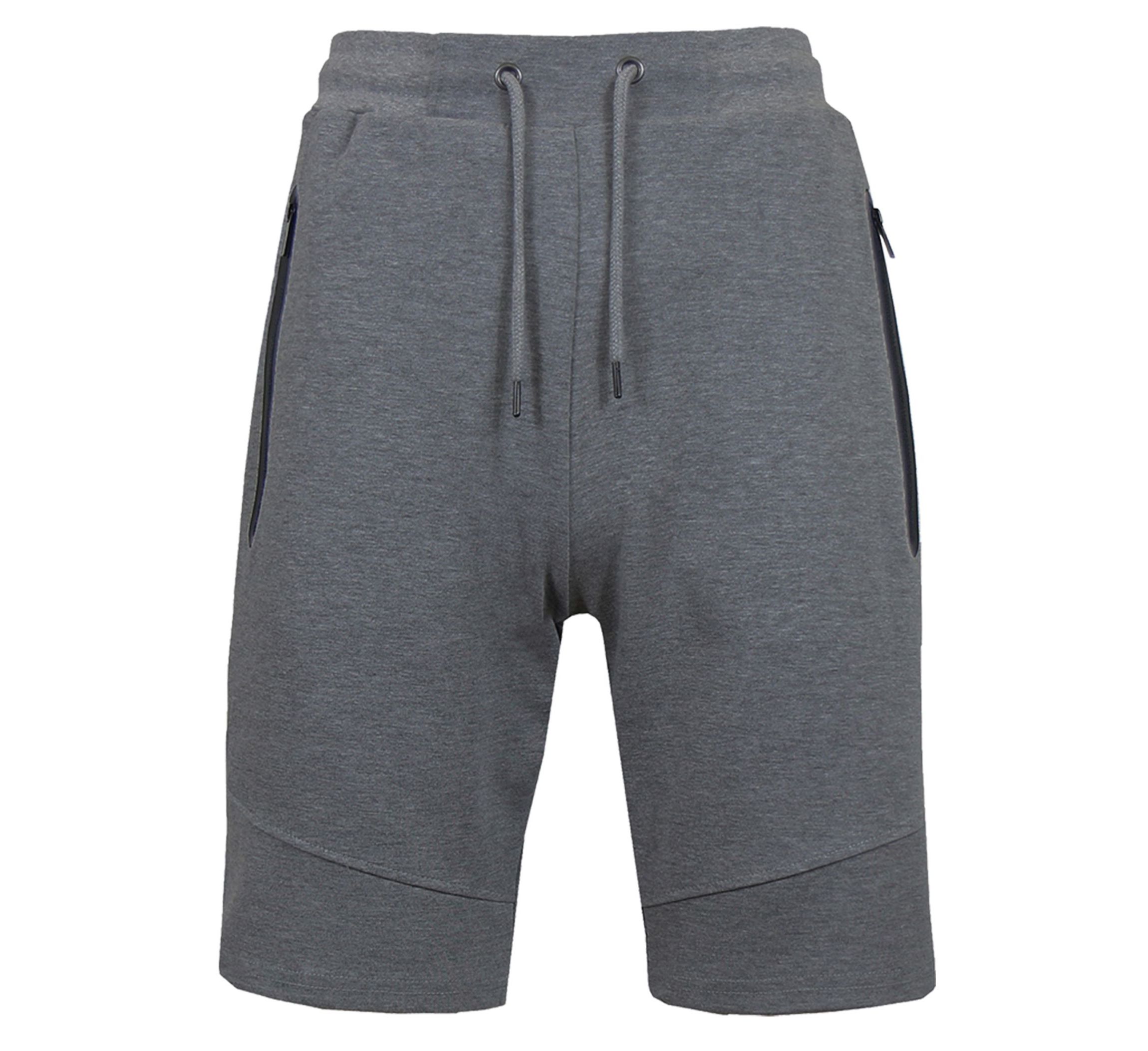 Womens Loose Fit Tech Shorts with Zipper Pockets