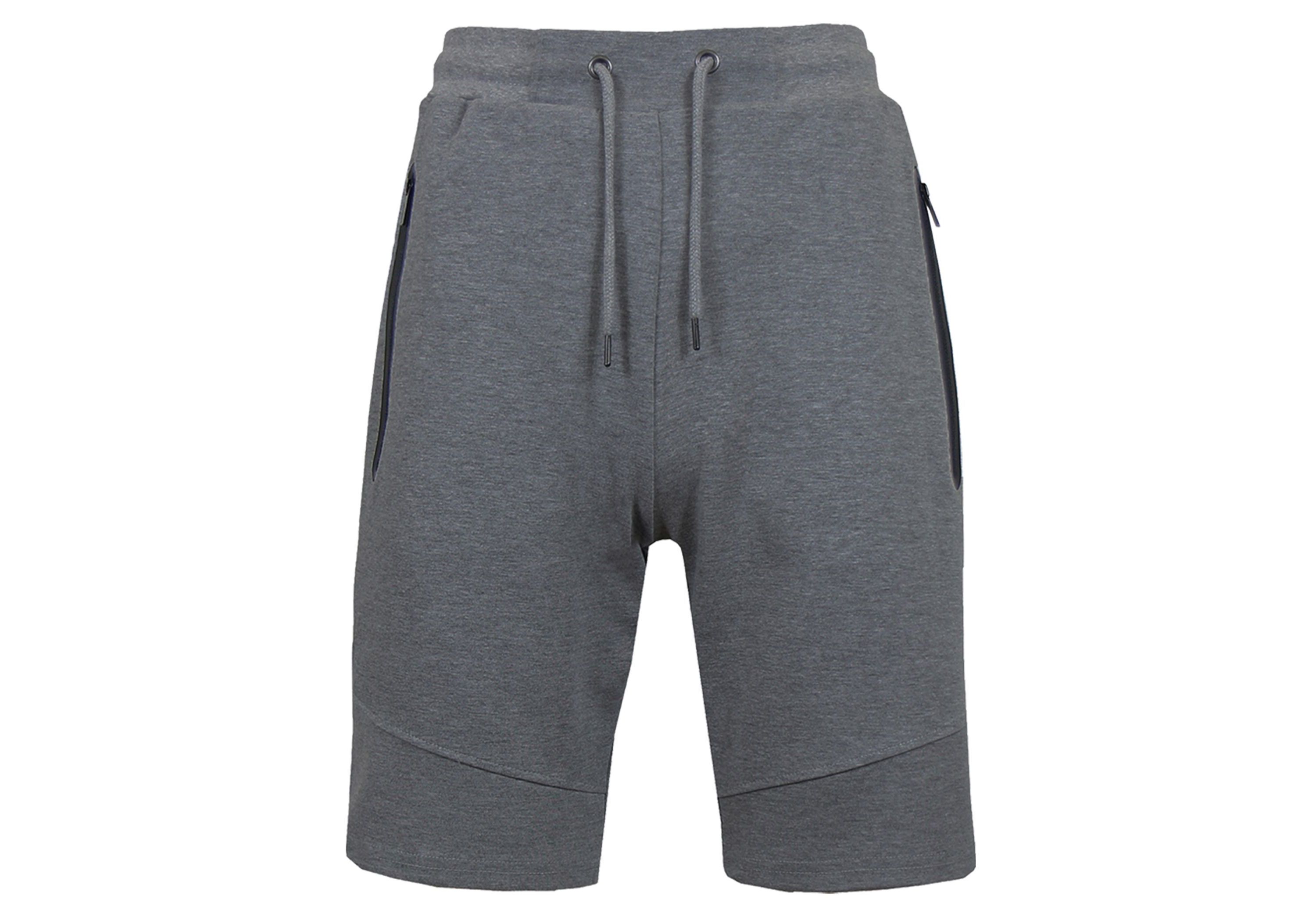 Womens Loose Fit Tech Shorts with Zipper Pockets