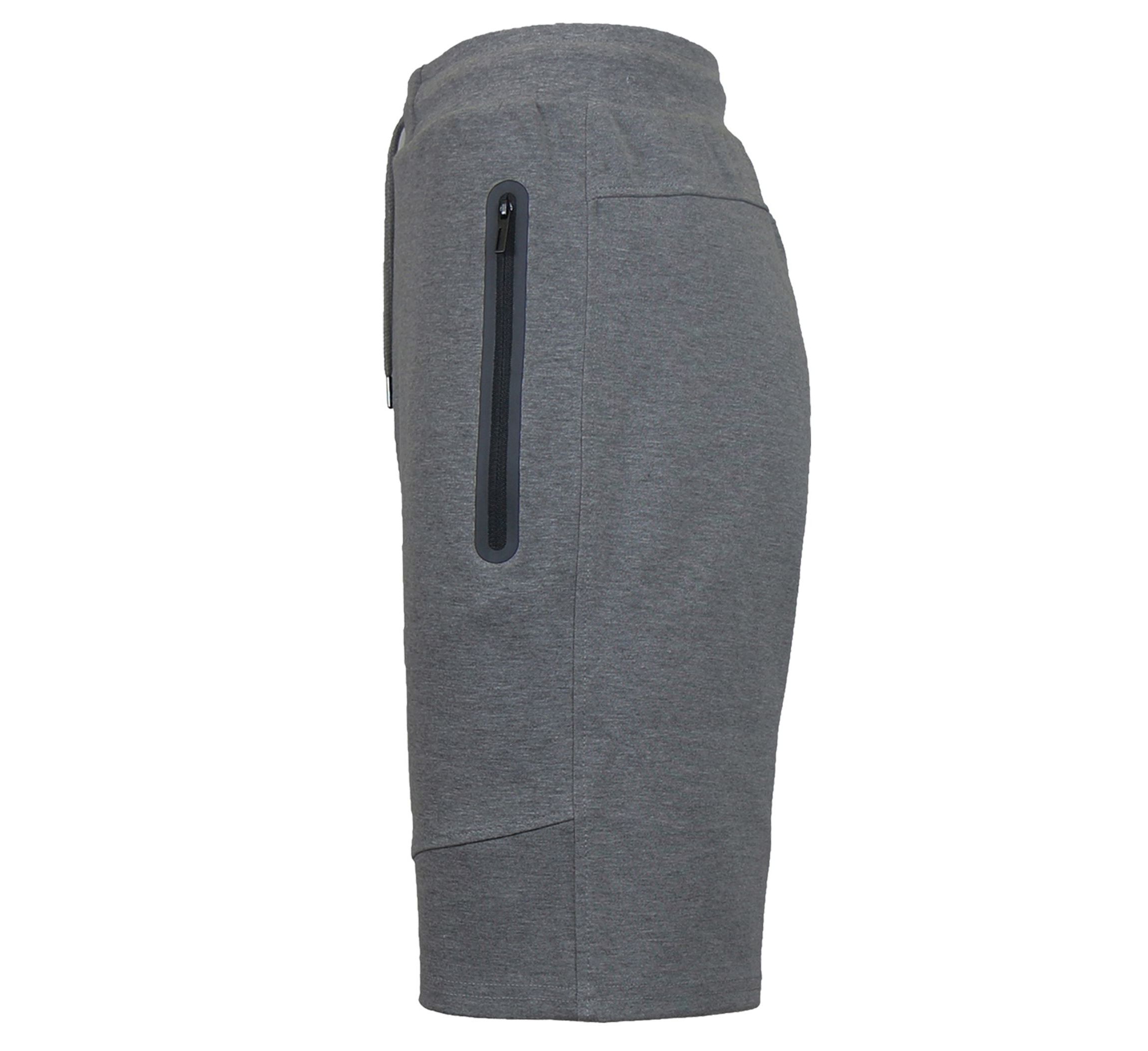 Womens Loose Fit Tech Shorts with Zipper Pockets