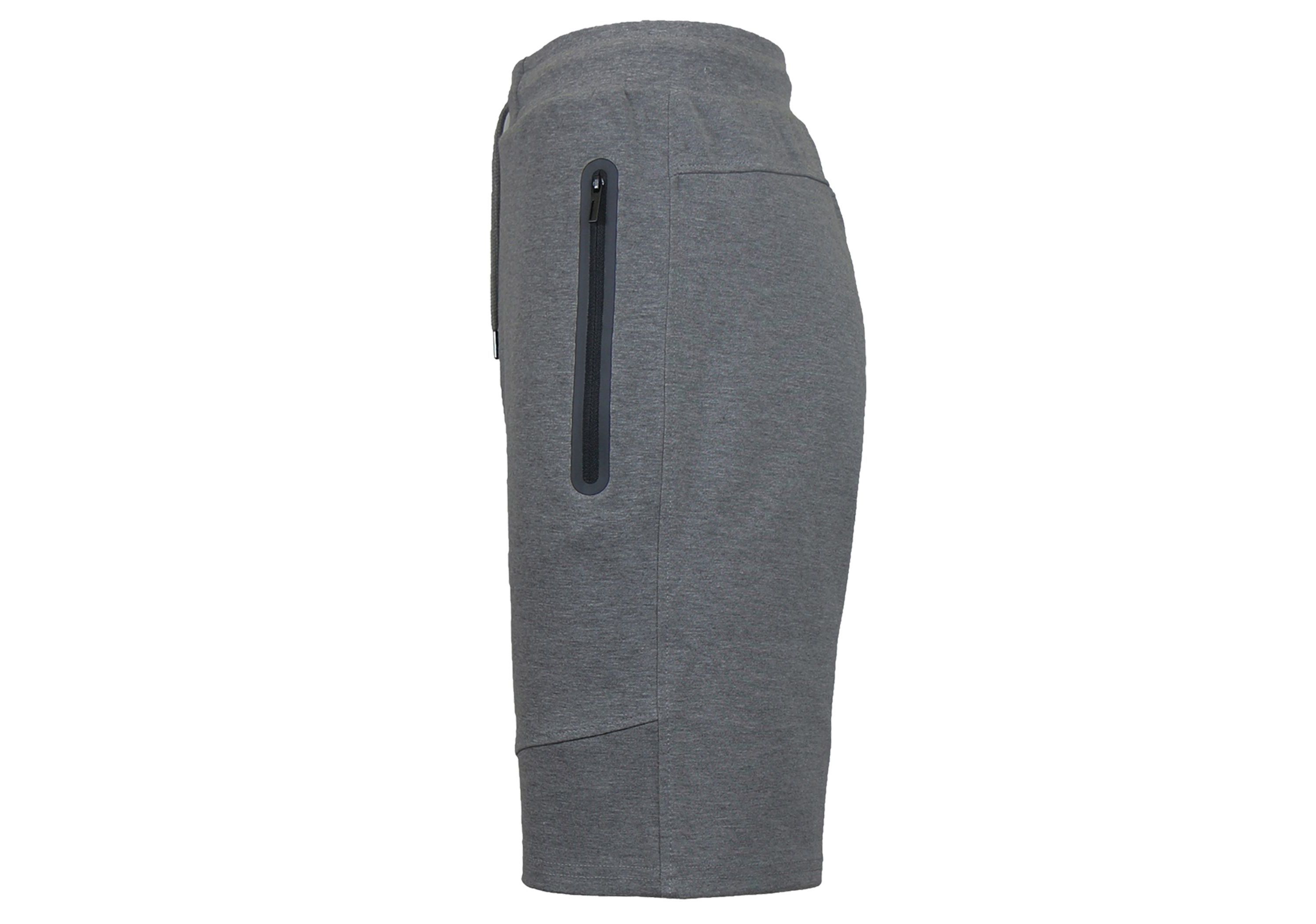 Womens Loose Fit Tech Shorts with Zipper Pockets