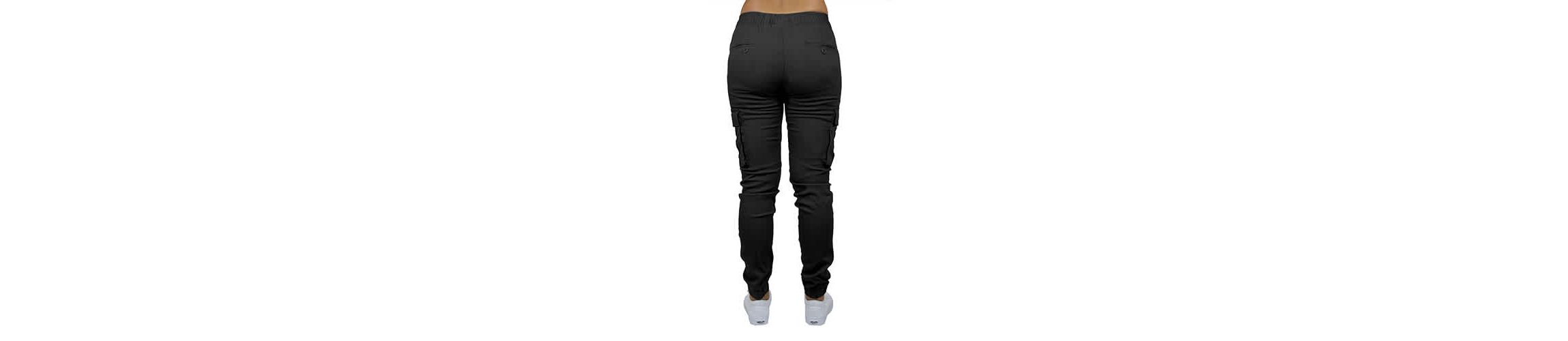 Galaxy By Harvic Womens Loose  Fit  Cotton Flex Stretch Cargo Jogger Pants