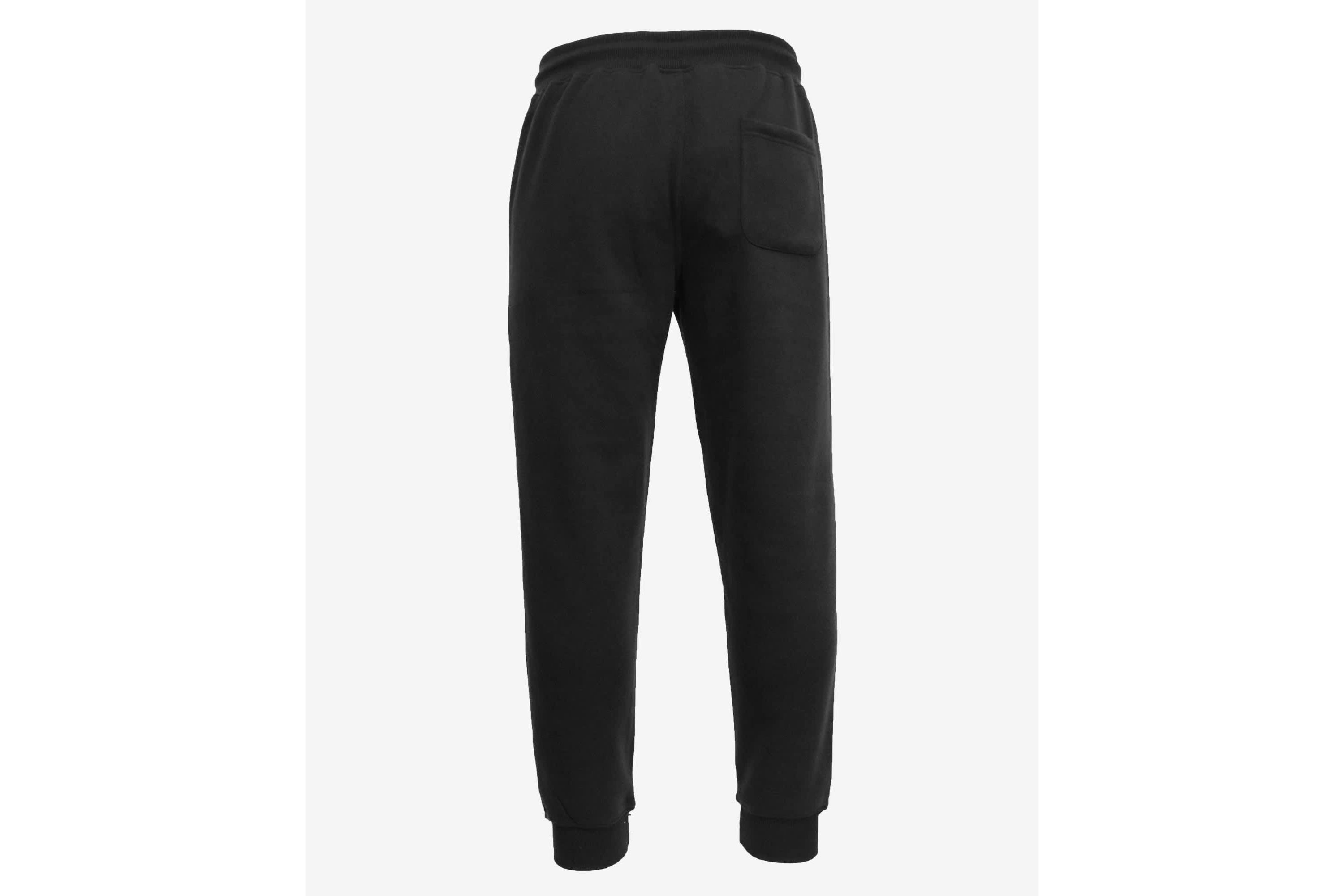 Blue Ice Womens Loose  Fit Heavyweight Classic Fleece Jogger Sweatpants With Zipper Side Pockets- 3 Pack