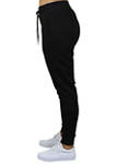 Womens French Terry Loose Fit Jogger Lounge Pants