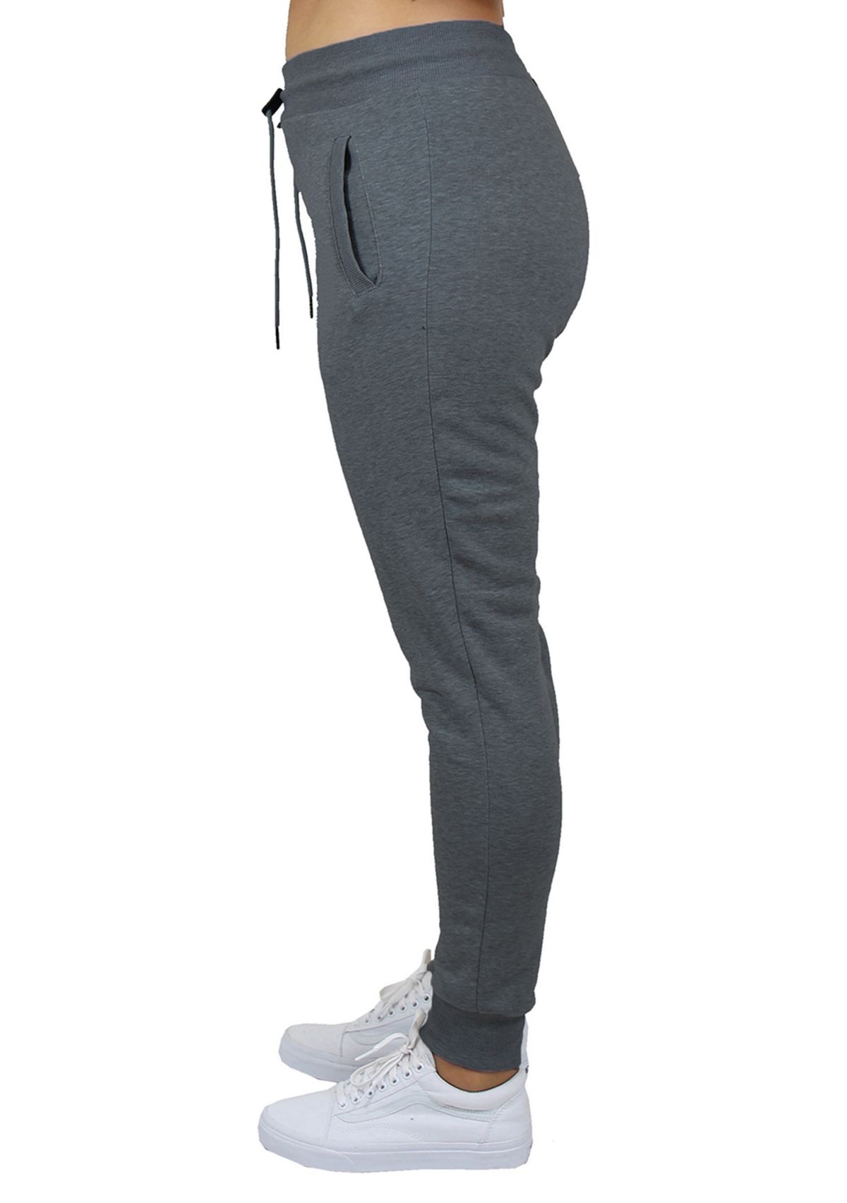 Womens French Terry Loose Fit Jogger Lounge Pants