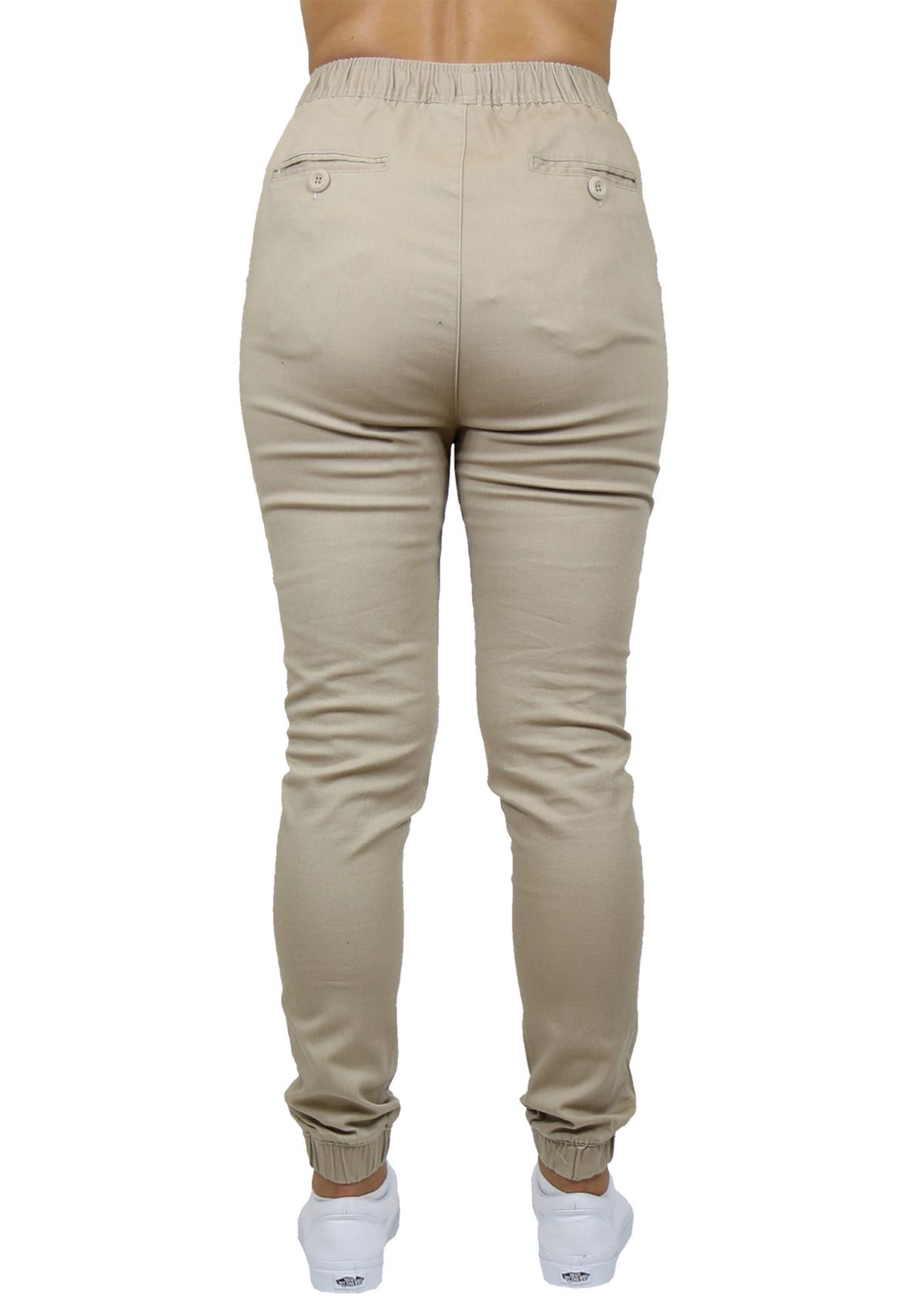 Womens Basic Stretch Twill Joggers