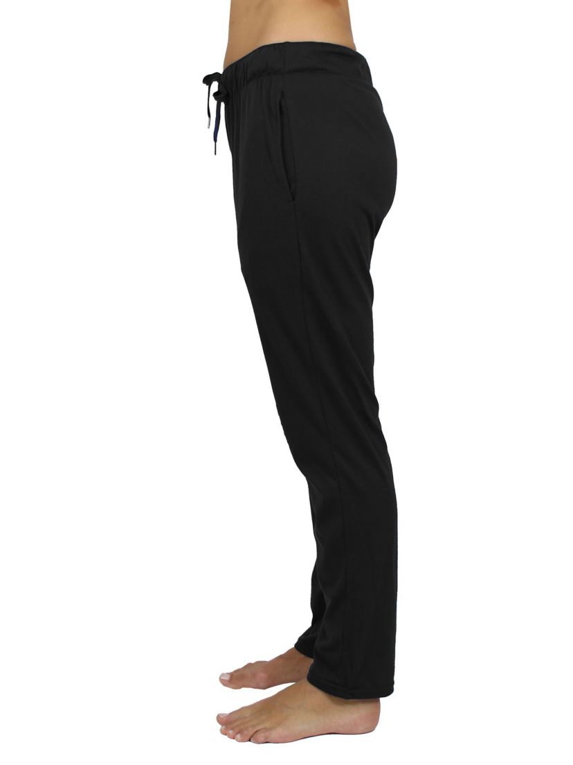 Galaxy By Harvic Womens Loose Fit Classic Lounge Pants-3 Pack