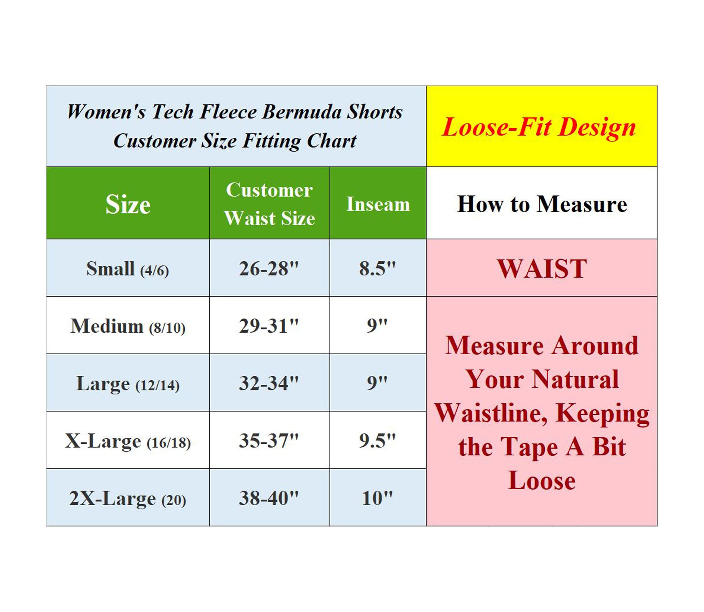 Blue Ice Womens Loose Fit Tech Fleece Jogger Sweat Lounge Shorts With Long Zipper Side Pocket - 5 Pack