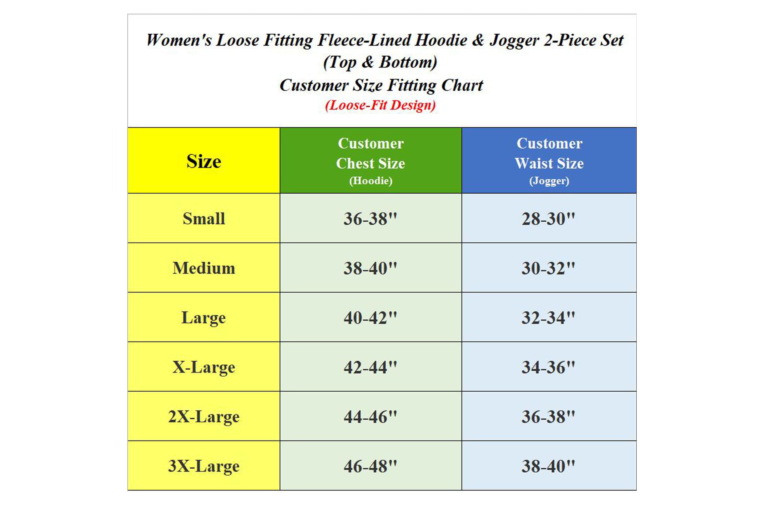 Loose Fit Fleece-Lined Pullover Hoodie & Jogger 2-Piece Set