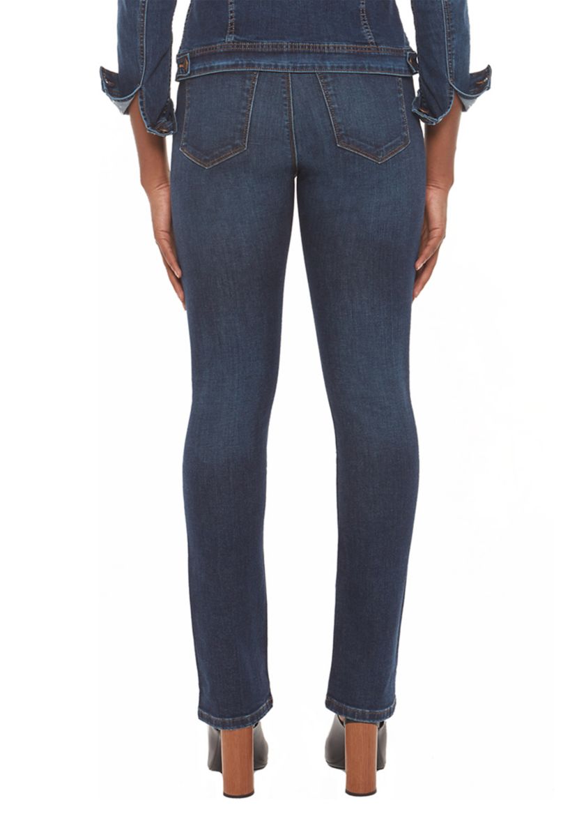 Mid-Rise Straight Jeans - Kristine