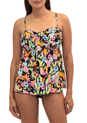 Fit 4 U Waterfall Swim Top | belk