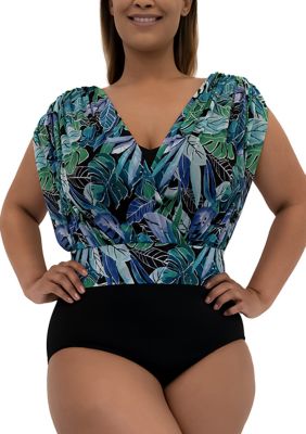 Belk bathing suits hot sale plus size