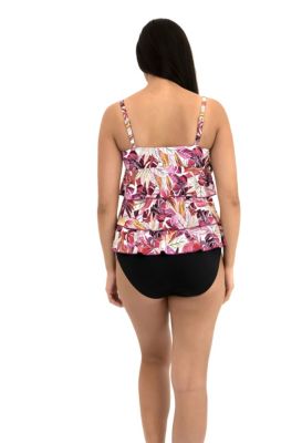 Fit 4 Ur Tummy Kapalua MASTECTOMY 3 Tier Bandeau Top