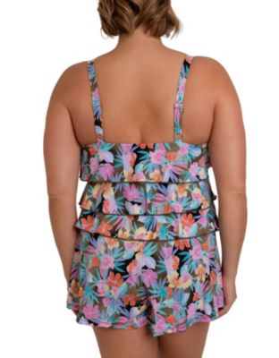 Women's Plus Size One-Piece Swimsuits