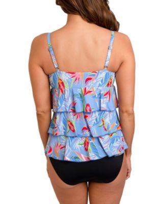 Fit 4 Ur Tummy Dawn MASTECTOMY 3 Tier Bandeau Top