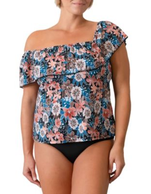 PLUS MOONSHADOW OFF THE SHOULDER C-CUP TOP