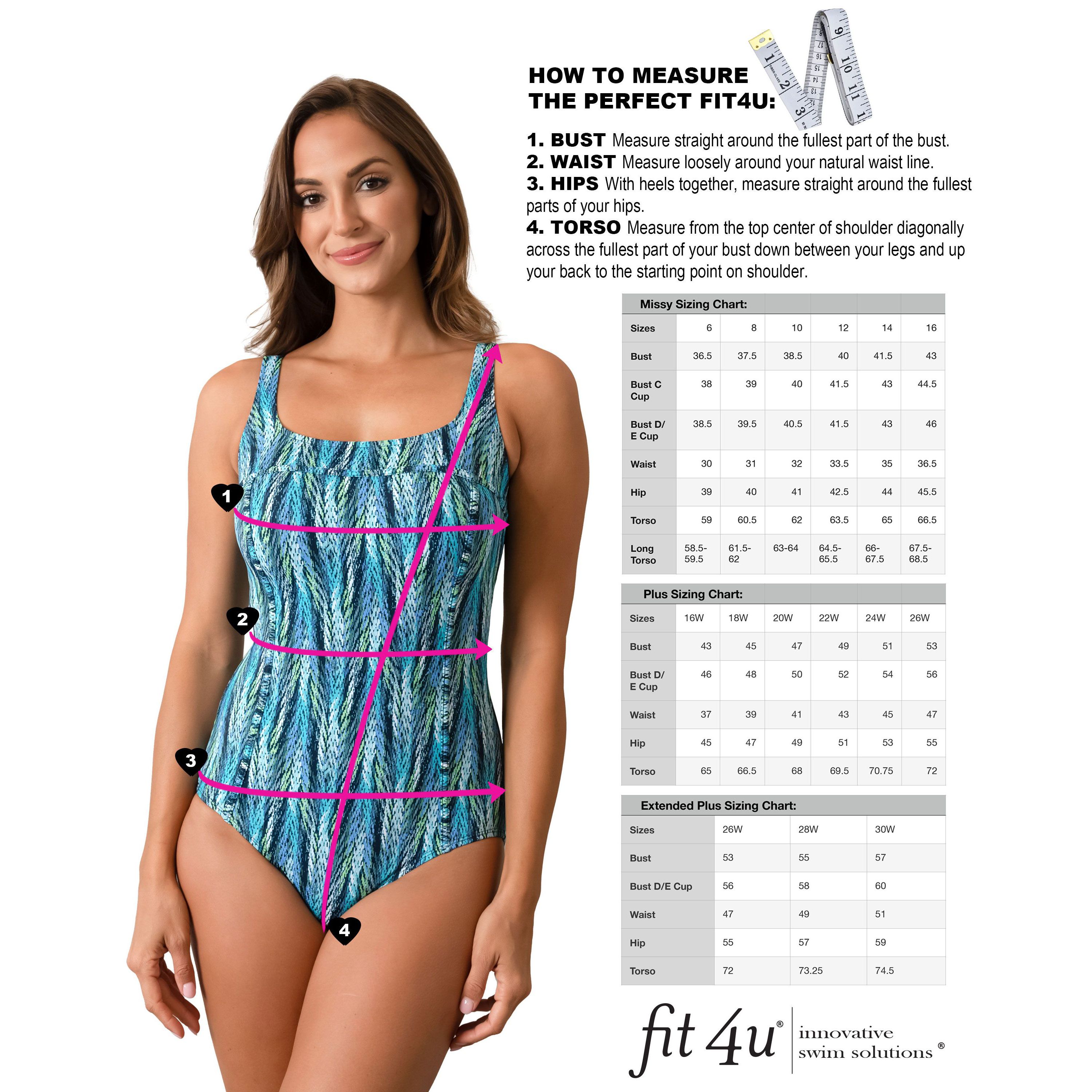 Geomatic Sleeveles Zipper Swim Shirt w/ Built in Bra