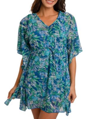 Sarong - Swimsuit Cover - up - Tango - Aqua