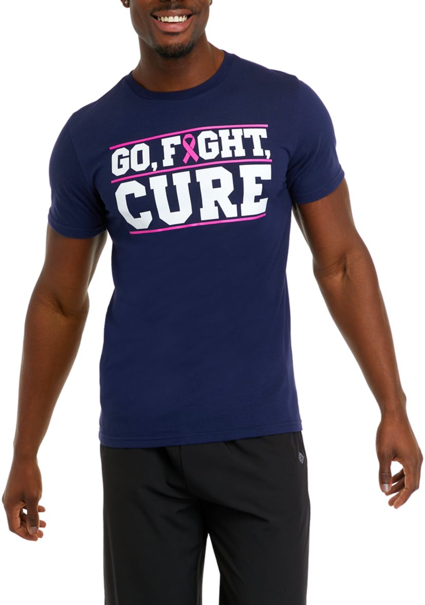 Mens Short Sleeve Breast Cancer Awareness T-Shirt