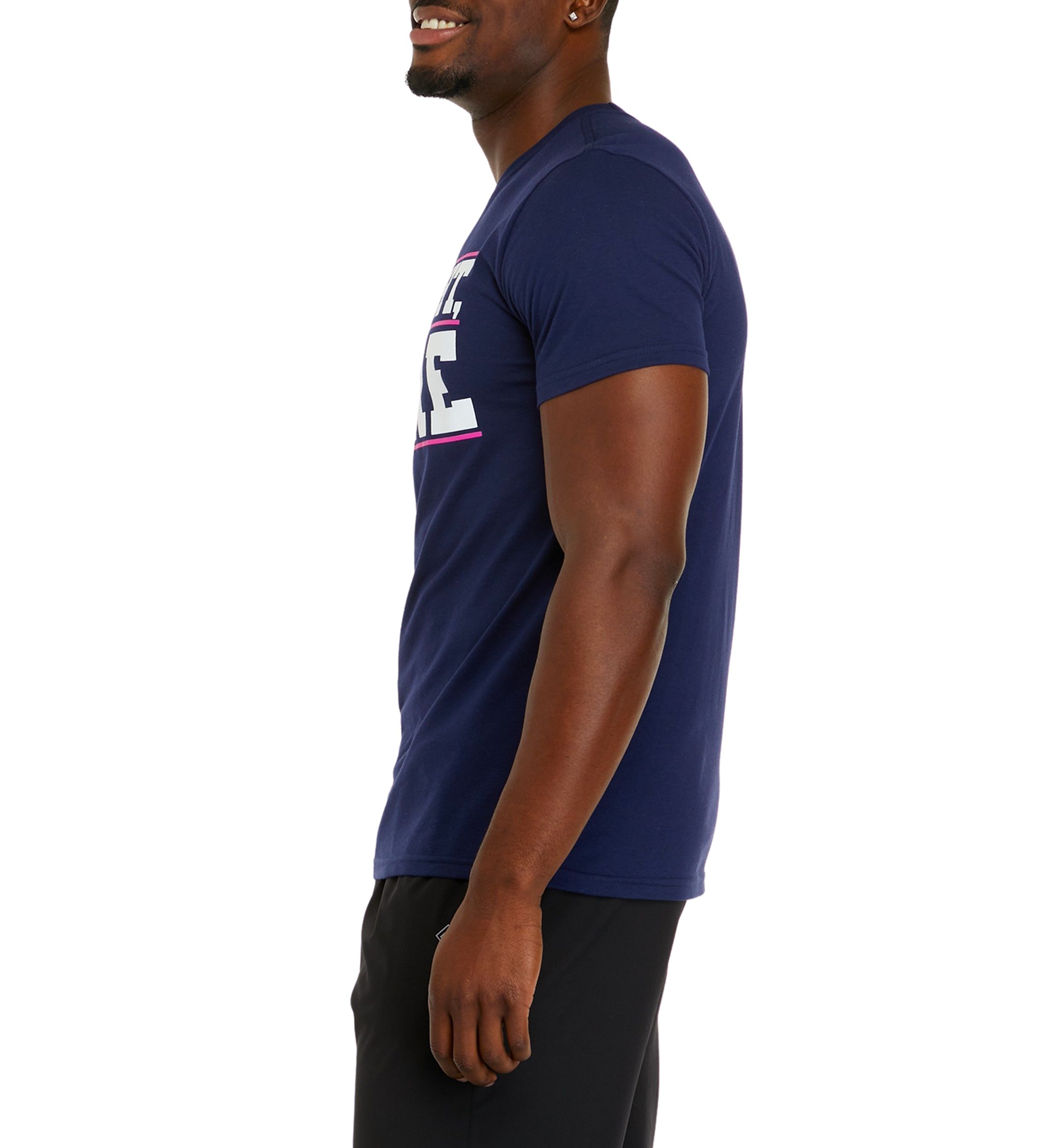 Mens Short Sleeve Breast Cancer Awareness T-Shirt