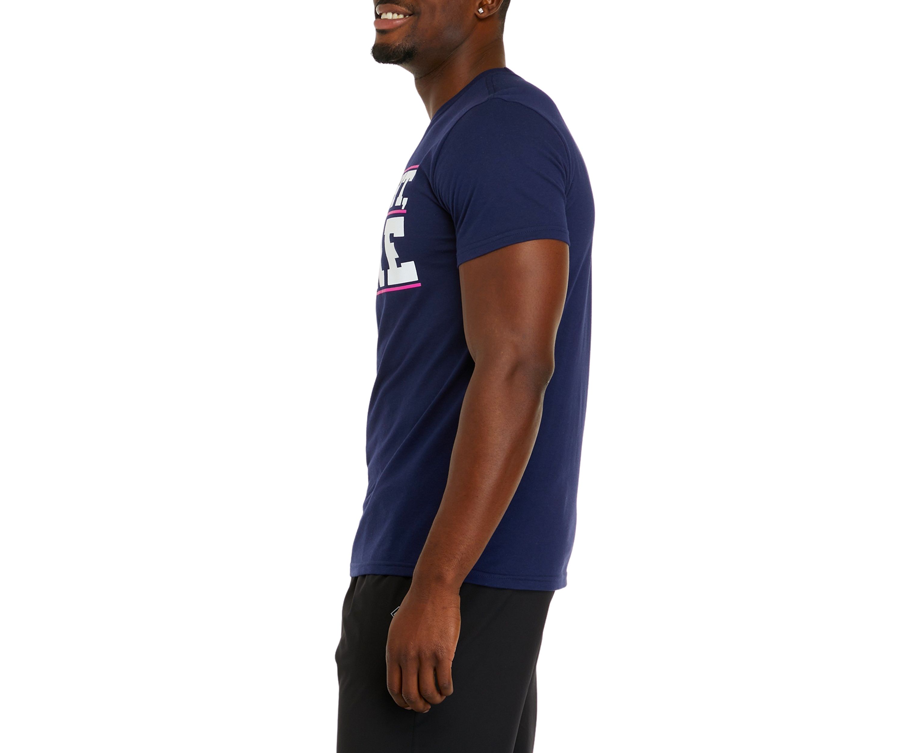 Mens Short Sleeve Breast Cancer Awareness T-Shirt