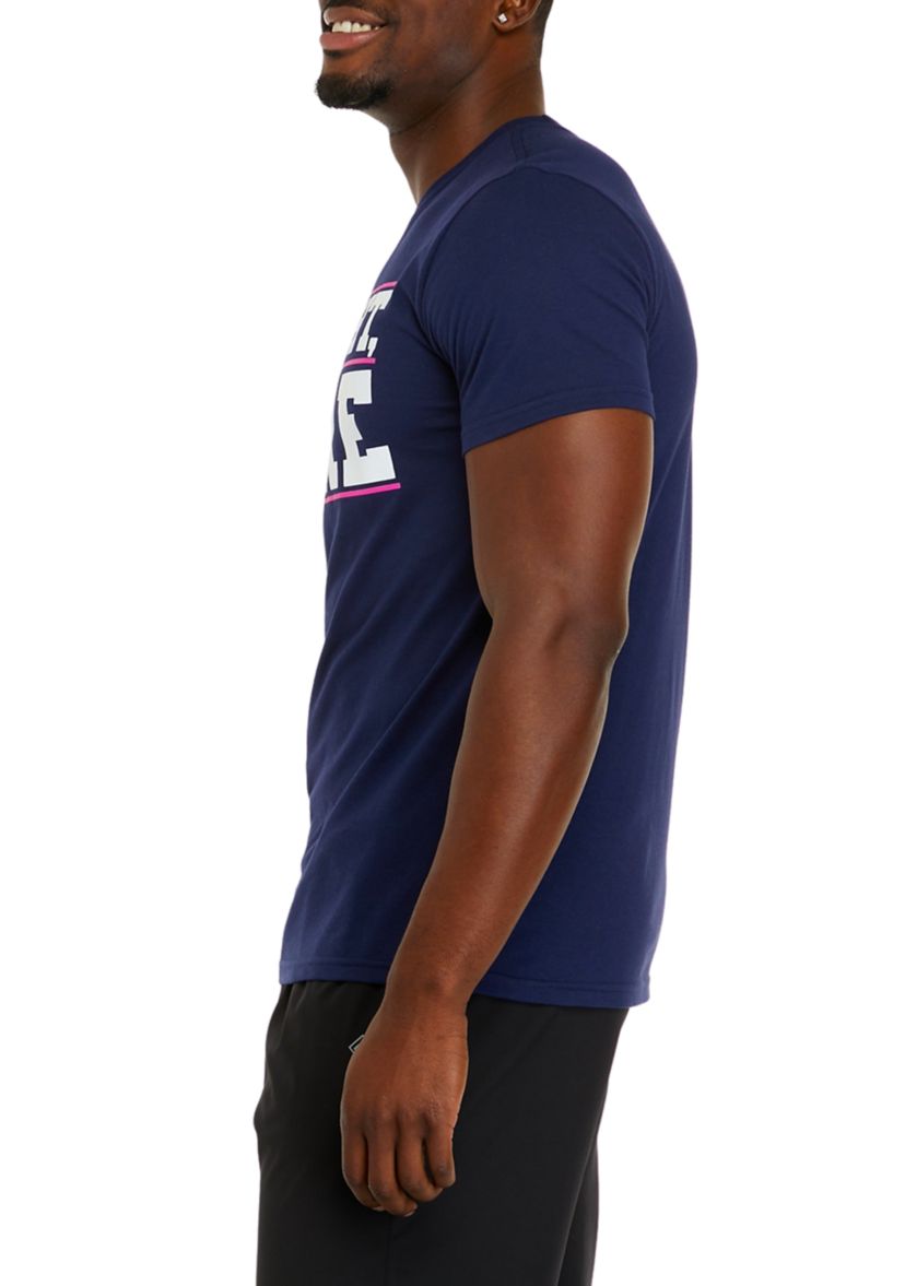 Mens Short Sleeve Breast Cancer Awareness T-Shirt