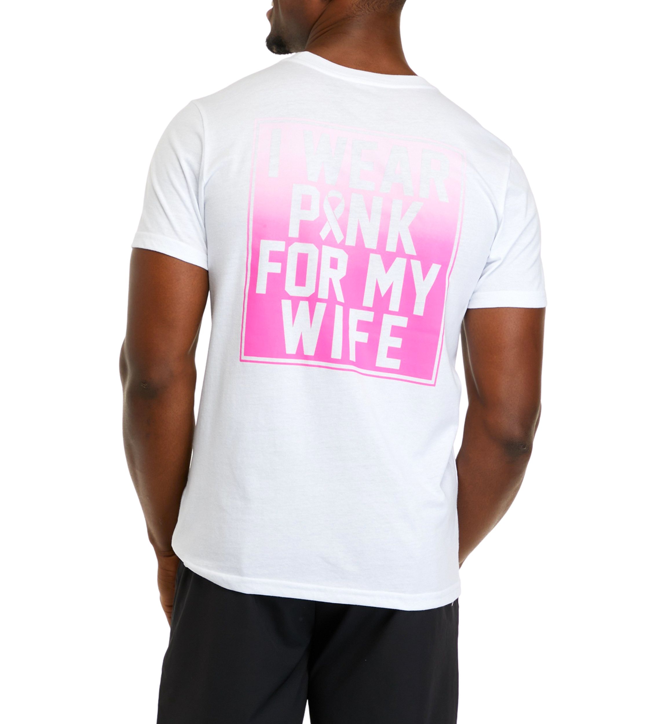 I Wear Pink for My Wife Graphic T-Shirt 