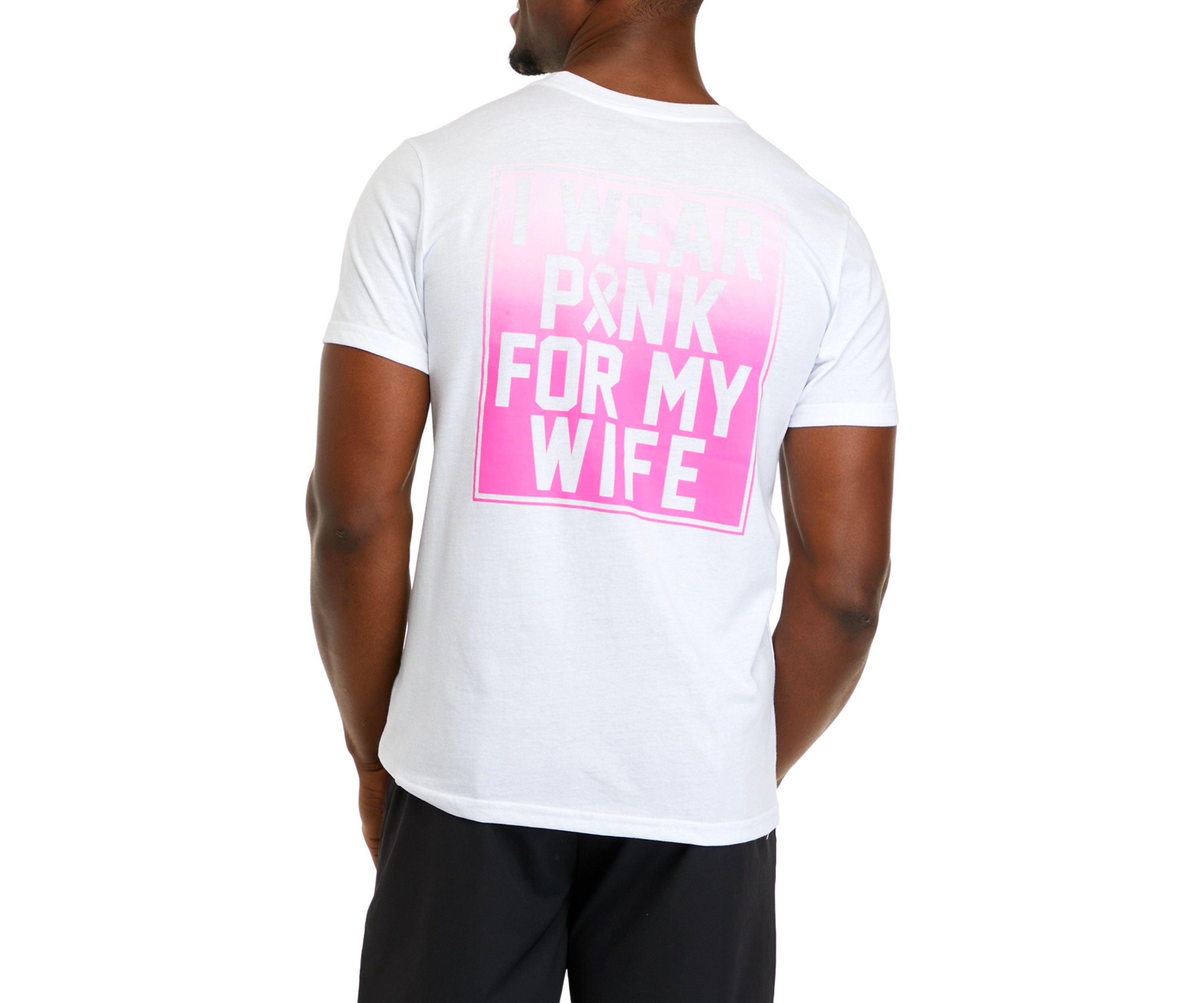 I Wear Pink for My Wife Graphic T-Shirt 