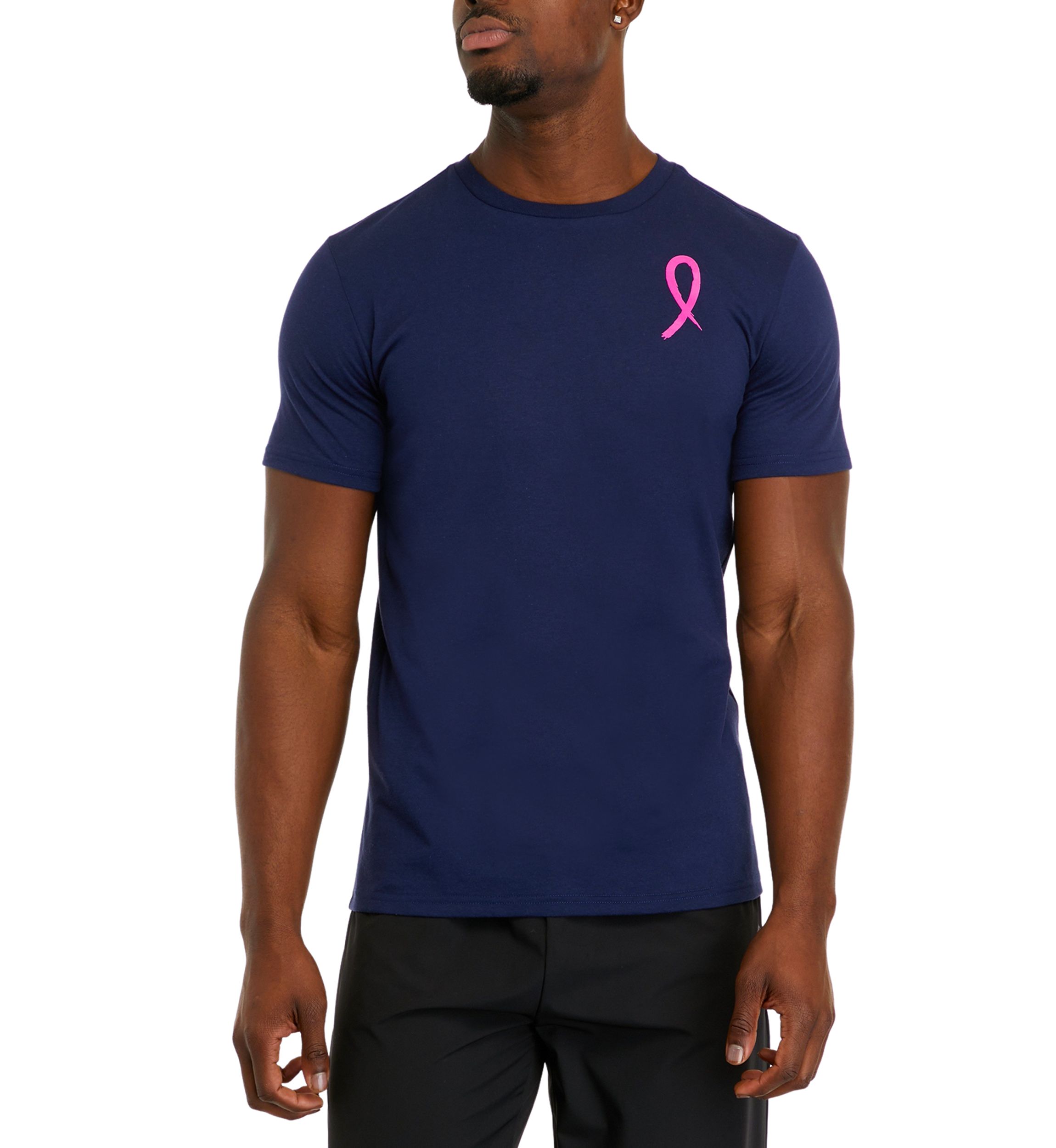 Short Sleeve Breast Cancer Awareness Graphic T-Shirt