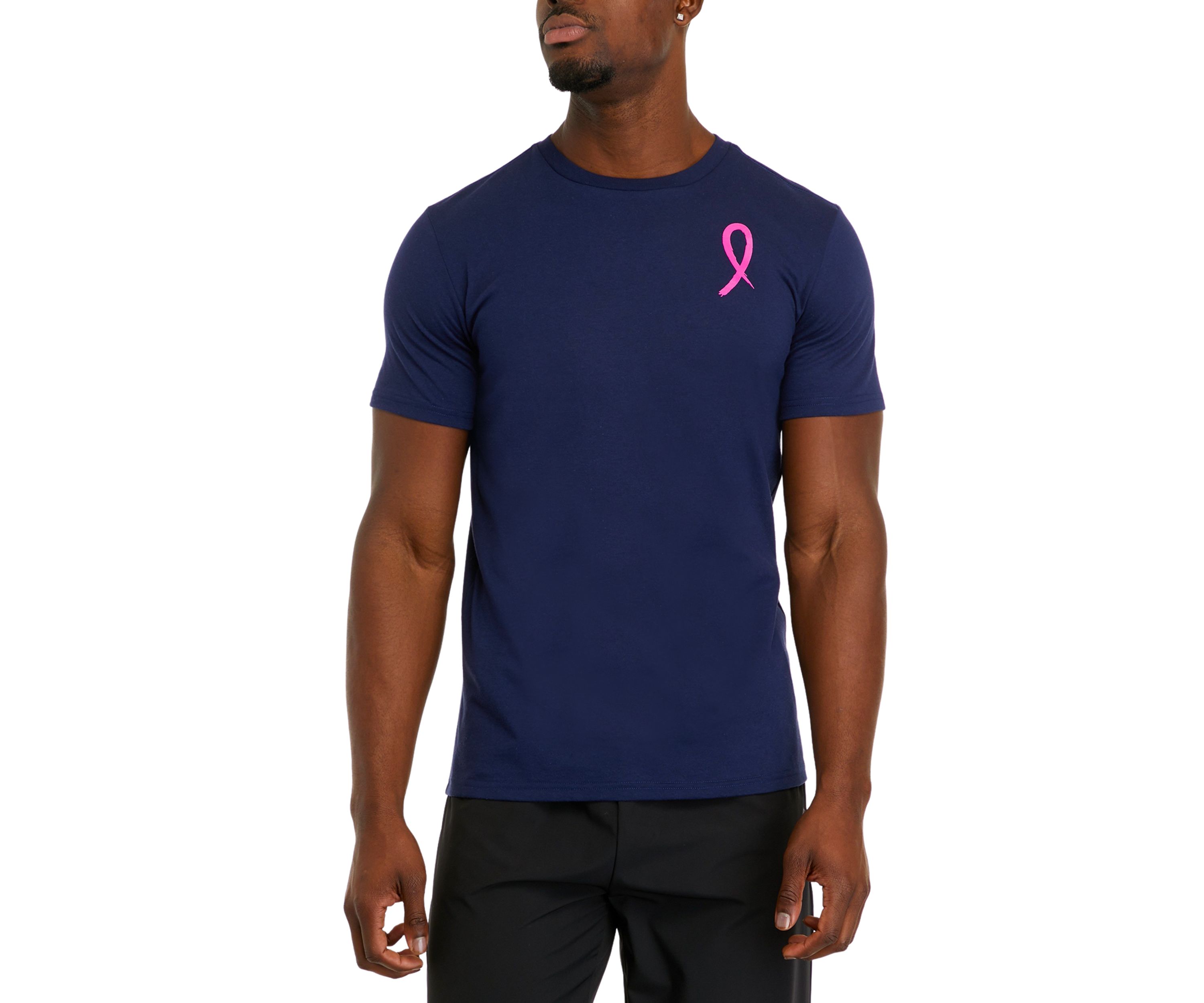 Short Sleeve Breast Cancer Awareness Graphic T-Shirt