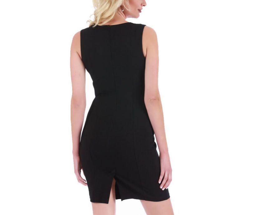 Sleeveless panel sheath Dress