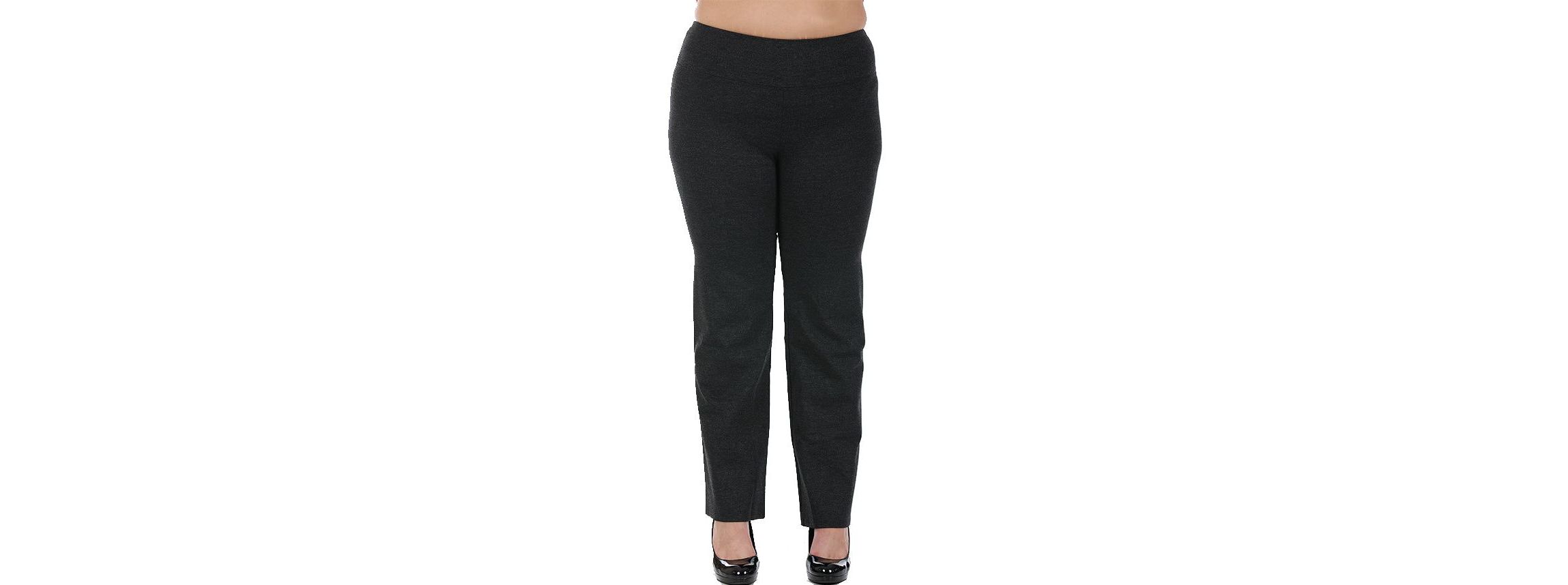 Elastic Waist Wide Leg Pant