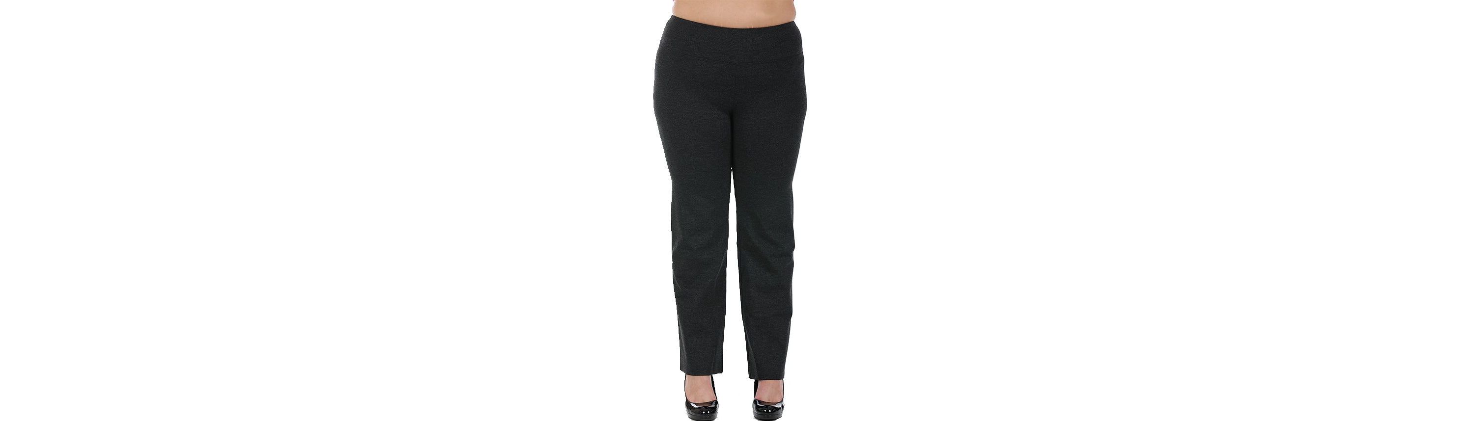 Elastic Waist Wide Leg Pant