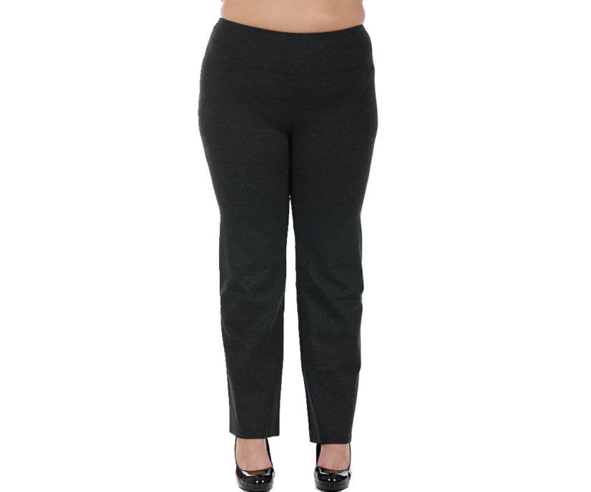 Elastic Waist Wide Leg Pant