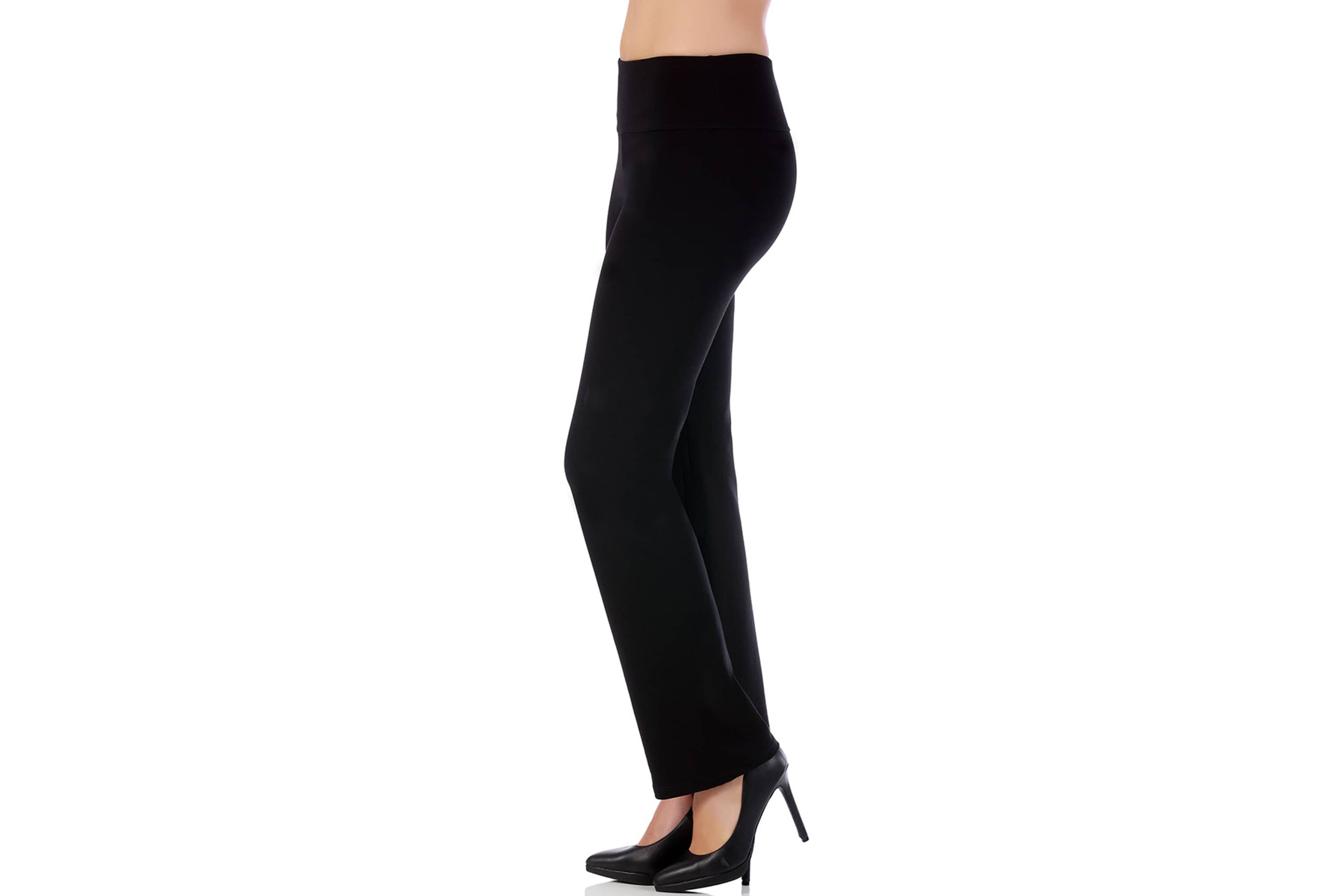 Elastic Waist Wide Leg Pant