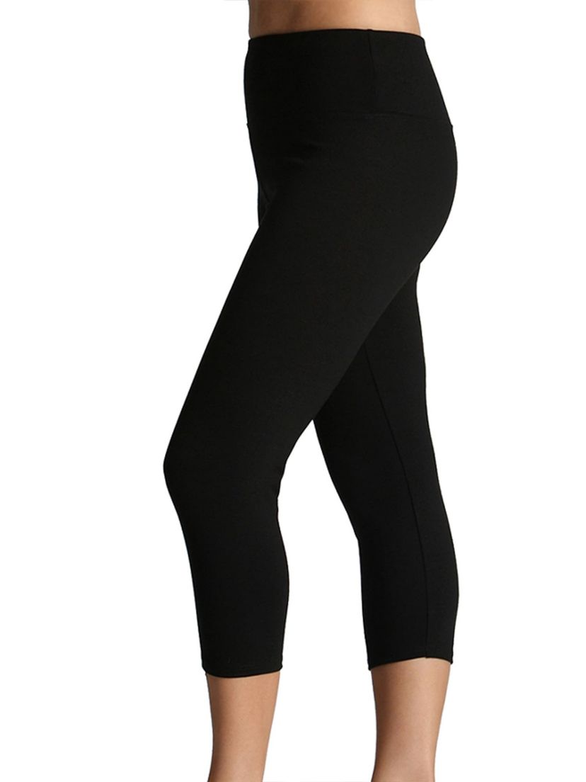 Plus Size Casual Cropped Leggings