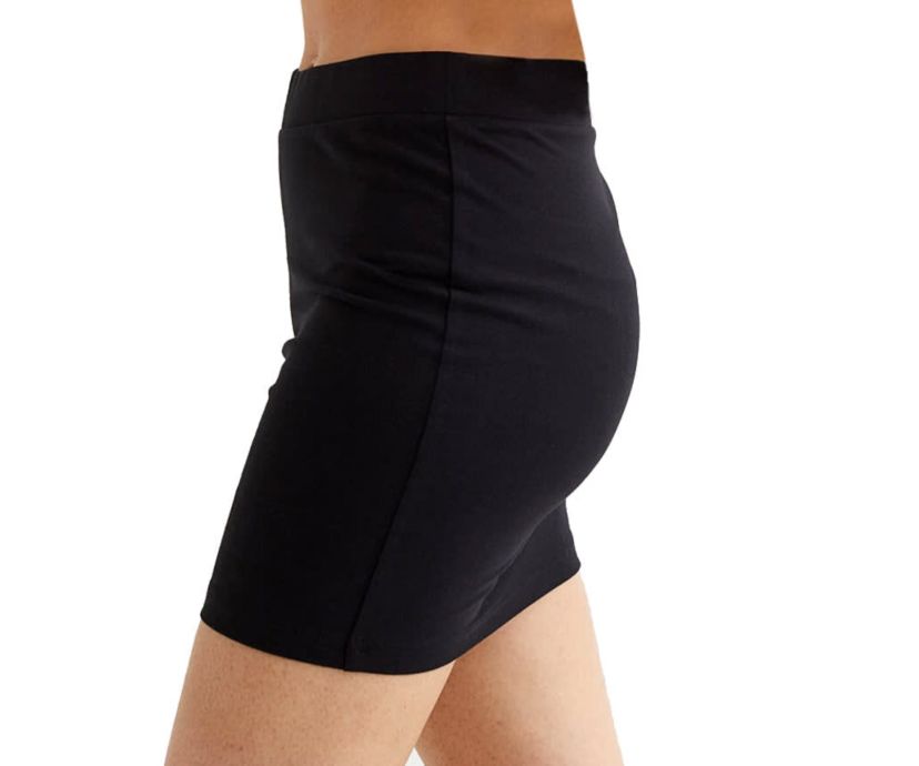 Wide Waistband Skirt