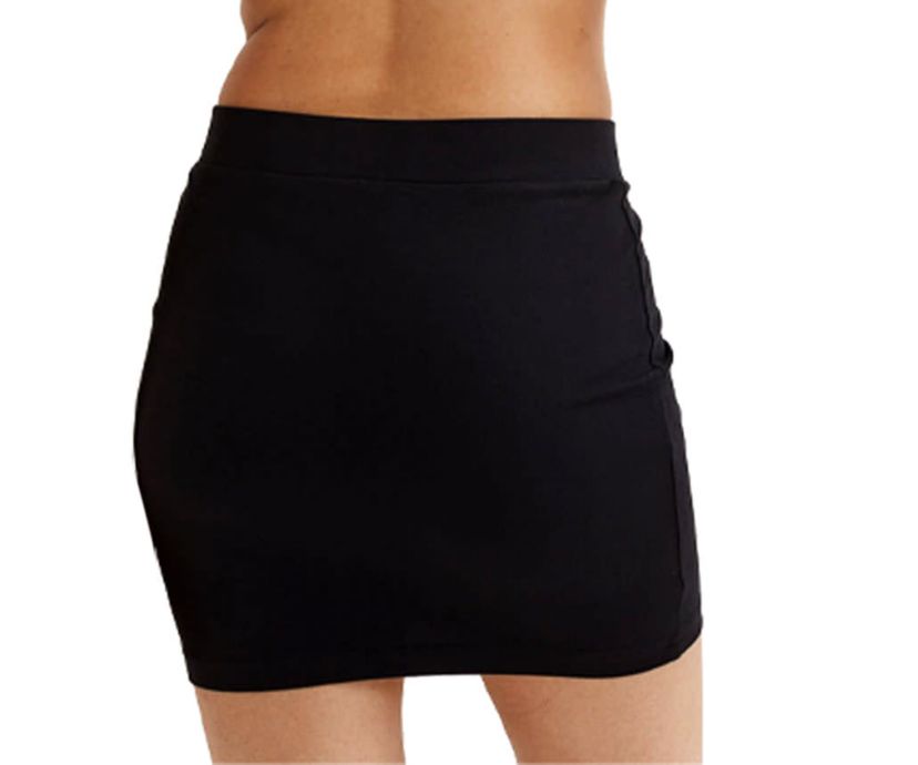 Wide Waistband Skirt