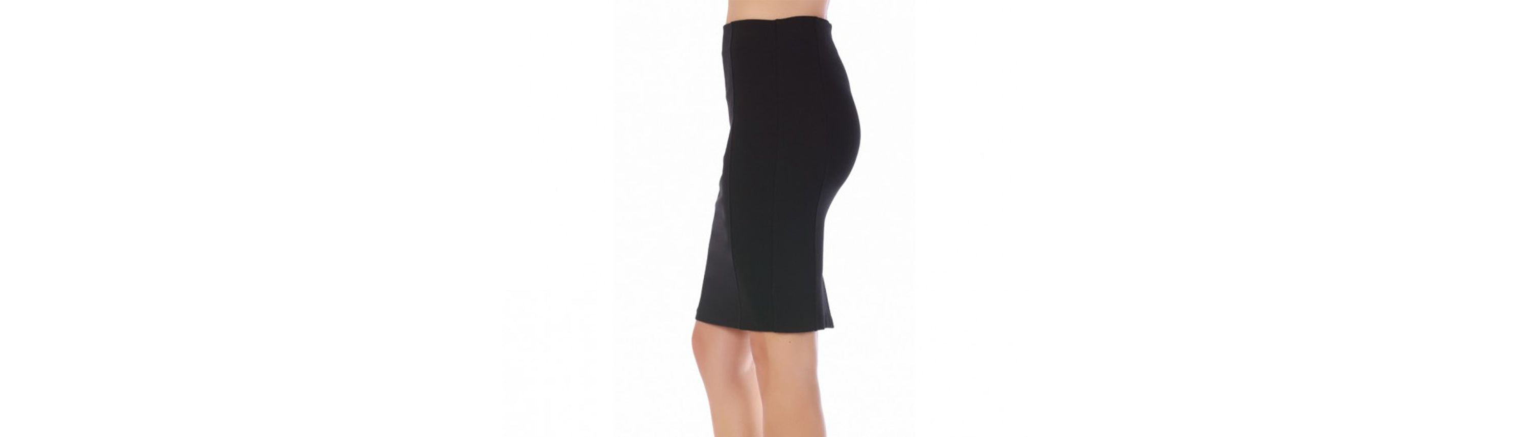 Back Zip Pencil Skirt
