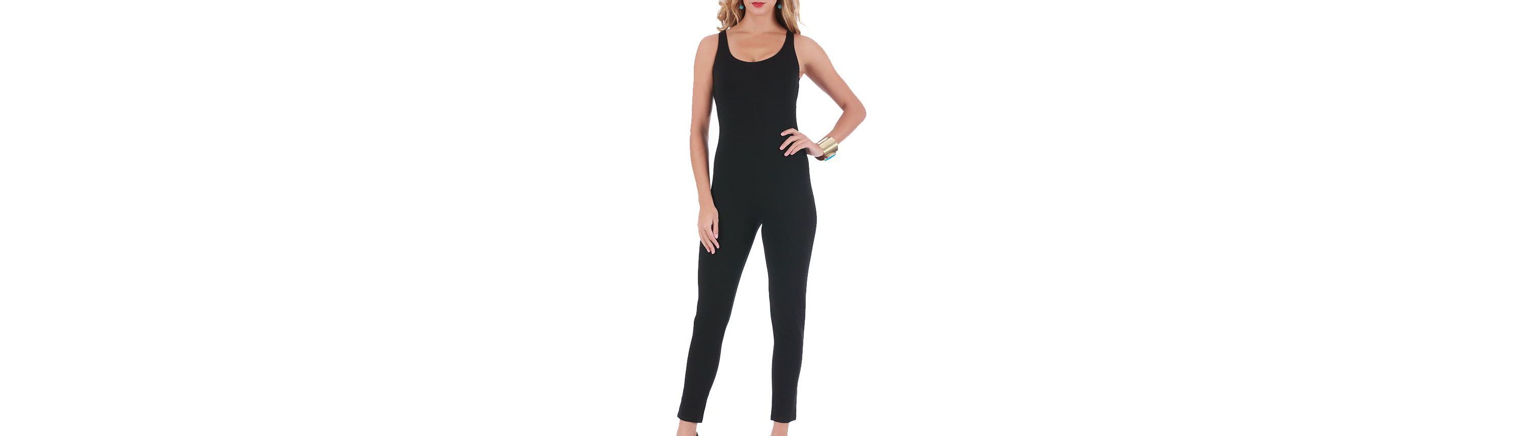 Empire waist full length bodysuit