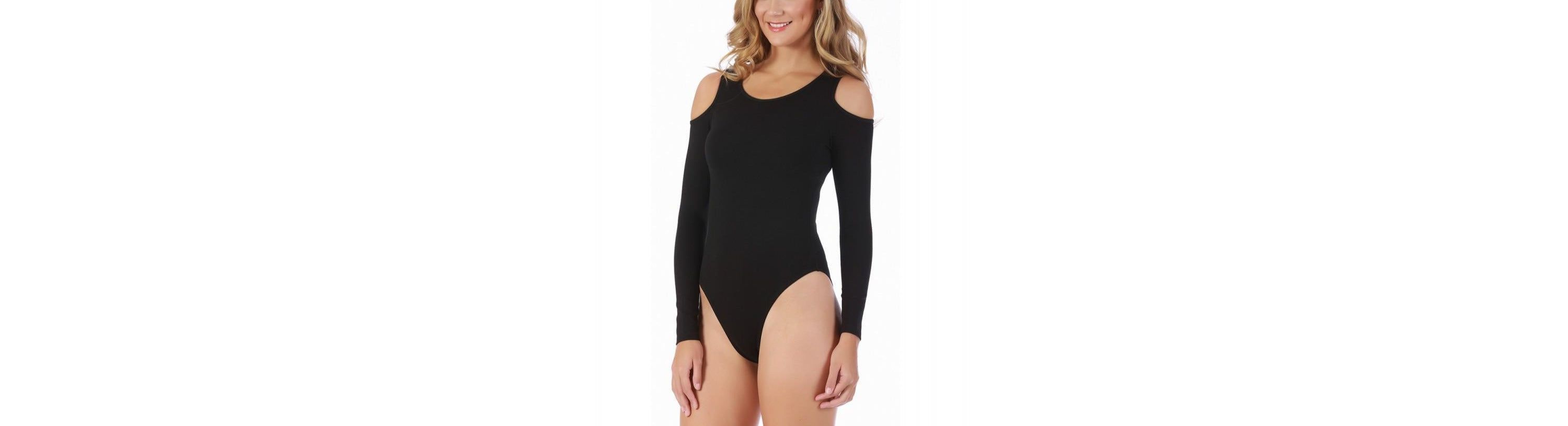 Long Sleeve Cold Shoulder Bodysuit