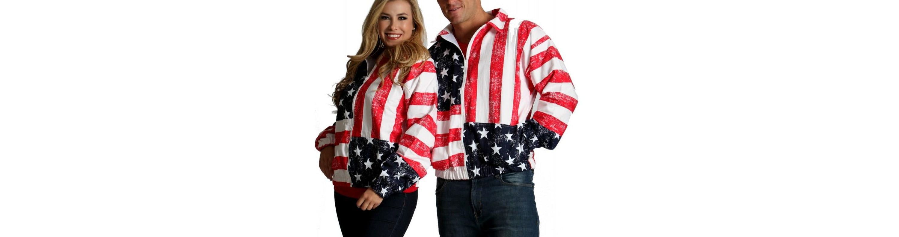 Unisex American Flag Jacket