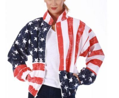 Unisex American Flag Jacket