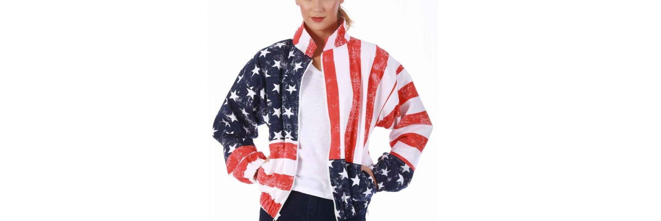 Unisex American Flag Jacket
