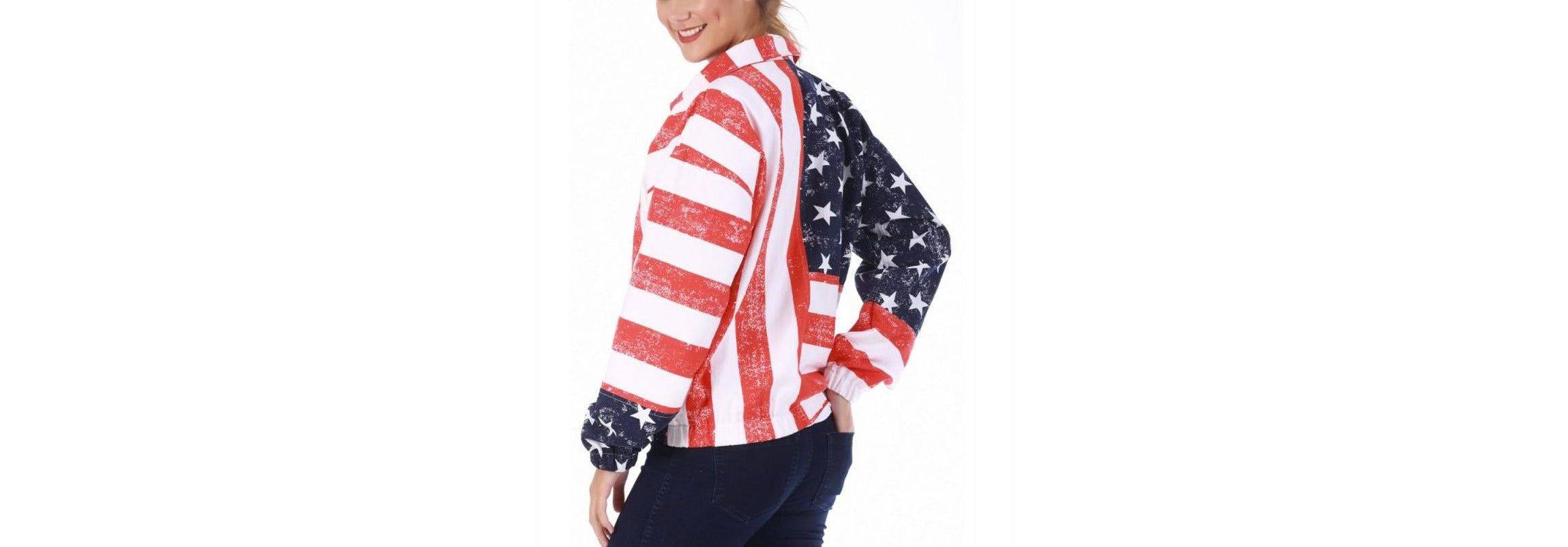 Unisex American Flag Jacket